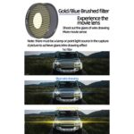 Filtro de lente de dibujo JSR Streak para DJI Osmo Action 3, Streak Blue - Imagen 5