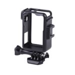 Para DJI Osmo Action 3 Jaula de marco protector de plástico vertical con zapatos fríos, For DJI Osmo Action 3