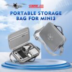 Para DJI Mini 3 / RC con pantalla STARTRC Bolso de hombro para almacenamiento, For DJI Mini 3 / RC with Screen - Imagen 2