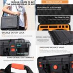 Para DJI Mini 4 Pro Sunnylife Estuche de transporte de seguridad Estuche de viaje rígido impermeable a prueba de golpes, For DJI Mini 4 Pro - Imagen 5