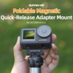 Soporte adaptador magnético Sunnylife AD691 para DJI Action 2 / Osmo Action 3/4 - Imagen 2