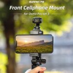 Para DJI OSMO Pocket 3 Sunnylife soporte frontal para teléfono soporte de expansión para trípode de mano, OP3-ZJ747 - Imagen 2