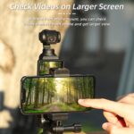 Para DJI OSMO Pocket 3 Sunnylife soporte frontal para teléfono soporte de expansión para trípode de mano, OP3-ZJ747 - Imagen 4