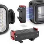 Adaptador de zapata fría de liberación rápida magnética para cámara de acción, luz de relleno, adaptador de micrófono para DJI Osmo Action 5 Pro/4/3 Sunnylife, AD938 For DJI Osmo 360 / Action 5 Pro
