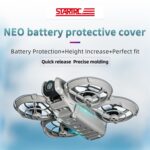 Tapa de batería para soporte del tren de aterrizaje del dron DJI Neo STARTR, Drone Battery Cover - Imagen 4