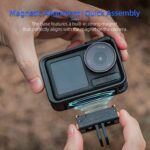 Soporte de extensión magnético con adaptador rápido de plástico STARTRC para DJI Osmo Action 5 Pro, For DJI Osmo Action 5 Pro / 4 / 3 Plastic - Imagen 5