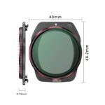Filtro de lente CPL STARTRC para DJI Air 3S - Imagen 4
