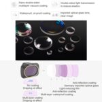 JSR Drone 4 en 1 UV + CPL + ND4 + ND8 Filtro de lente para DJI MAVIC mini - Imagen 5