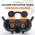 Para DJI Goggles 2 / Goggles 3 Cubierta de lente VR a prueba de polvo Funda de silicona Protector suave - Imagen 2
