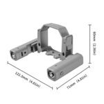 Para DJI Mini 4 Pro STARTRC Luz de búsqueda de navegación nocturna Linterna LED Recargable Luz de señal de iluminación, For DJI Mini 4 Pro - Imagen 3