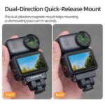 Adaptador de liberación rápida magnético bidireccional Sunnylife para DJI Osmo 360, AD109 For DJI Osmo 360 - Imagen 5