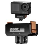 Adaptador rápido de metal STARTRC para DJI Osmo Action 4/3 Soporte de extensión plegable magnético, For DJI Osmo Action 4 / 3 Metal