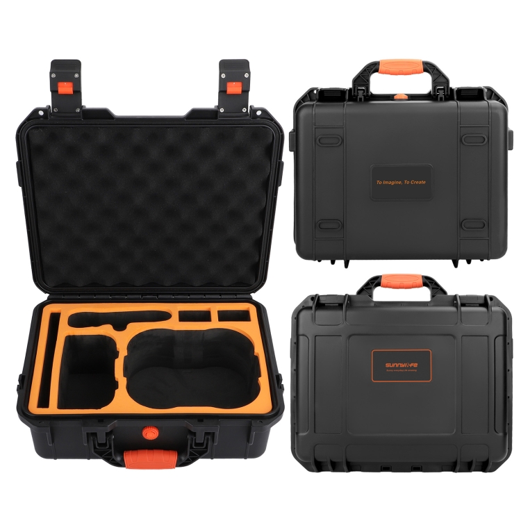 DOP2801B.jpg Para DJI Avata Sunnylife AQX-6-U Estuche de transporte de seguridad impermeable a prueba de golpes mejorado Bolsa de almacenamiento, AQX-6-U - Imagen 1