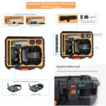 Para DJI Avata Sunnylife AQX-6-U Estuche de transporte de seguridad impermeable a prueba de golpes mejorado Bolsa de almacenamiento, AQX-6-U - Imagen 3