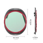 Filtro de lente STARTRC CPL para DJI Mavic 4 Pro - Imagen 3