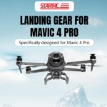 For DJI Mavic 4 Pro STARTRC Sled Anti-fall Anti-dirt Heightened Landing Gear Training Rack, For DJI Mavic 4 Pro - Imagen 5