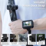 Correa de base para DJI Osmo Nano Sunnylife Vision, banda de expansión, funda protectora de silicona, correa para bicicleta, collar para gato, For DJI Osmo Nano Vision Dock Cover - Imagen 5