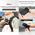 Clip de montaje universal para mochilas STARTRC con cierre de velcro, Backpack Clip - Imagen 4