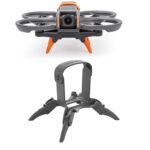 Para DJI AVATA 2 Sunnylife LG797 Extensiones de tren de aterrizaje Pata de soporte de engranajes de araña elevados, Spider Gears(Grey)