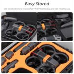 Para DJI AVATA 2 Sunnylife LG797 Extensiones de tren de aterrizaje Pata de soporte de engranajes de araña elevados, Spider Gears(Grey) - Imagen 6