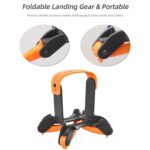 Para DJI AVATA 2 Sunnylife LG797 Extensiones de tren de aterrizaje Pata de soporte de engranajes de araña elevados, Spider Gears(Grey) - Imagen 7