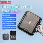 Maleta de almacenamiento portátil mini impermeable a prueba de explosiones de PP para DJI Neo 2 STARTRC, For DJI Neo 2 Mini Box - Imagen 5