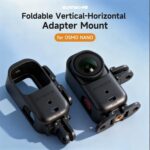 For DJI Osmo Nano Sunnylife Foldable Vertical-Horizontal Adapter Mount Protective Frame Mounting Brackets Housing Cover, Vertical-Horizontal Frame - Imagen 3