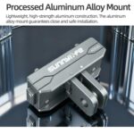 Adaptador magnético de liberación rápida de metal Sunnylife para cámara de acción, soporte plegable para cámara, adaptador de 1/4 para Insta360 X5 / Ace / Ace Pro 2 / 1, AD020 For Insta360 X5 / Ace / Ace Pro 2 / 1 - Imagen 5