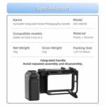 Empuñadura ergonómica Sunnylife para fotografía callejera con disparador de liberación rápida para DJI Action 5 Pro / 4 / 3, For DJI Action 5 Pro / 4 / 3 - Imagen 5