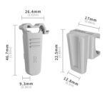 Extensiones de altura del tren de aterrizaje para drones tipo dividido DJI Flip STARTRC, For DJI Flip - Imagen 3
