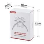 Soporte de entrenamiento con tren de aterrizaje elevado STARTRC Spider-Leg para DJI Mini 5 Pro, compatible con el medio ambiente., For DJI Mini 5 Pro - Imagen 5