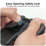For DJI Osmo Nano Sunnylife Integrated Street Photography Handle Ergonomic Hand Grip Quick Release Shutter Handle, For DJI Osmo Nano - Imagen 5