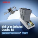 Cargador de tres baterías Charge Butler para DJI Mini 5 Pro / Mini 4 / Mini 3 con pantalla, For DJI Mini 5 Pro - Imagen 4