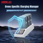 Cargador de tres baterías Charge Butler para DJI Mini 5 Pro / Mini 4 / Mini 3 con pantalla, For DJI Mini 5 Pro - Imagen 5