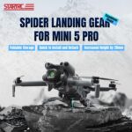 Para DJI Mini 5 Pro STARTRC, soporte de entrenamiento con tren de aterrizaje elevado y patas de araña independientes, For DJI Mini 5 Pro Independent Spider-Leg - Imagen 5