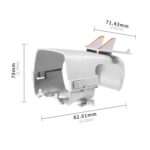 For DJI Flip STARTRC Battery Quick-release Flying Tail Cover, For DJI Flip - Imagen 3