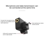 Adaptador de audio de carga CYNOVA C-AC-003 para DJI OSMO Acción - Imagen 3