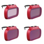 Juego de 4 filtros de lente de atenuación PGYTECH P-12A-019 ND8 / 16/32/64 para DJI Mavic Mini Drone Accesorios - Imagen 2