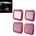 4 piezas PGYTECH P-16A-034 ND8 / 16/32/64 Filtro de lente para DJI Mavic Air 2 Drone Accesorios