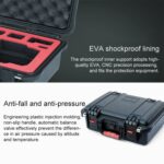 PGYTECH P-16A-037 Caja de seguridad portátil Bolsa de almacenamiento impermeable y a prueba de humedad para DJI Mavic Air 2 - Imagen 4