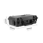 For DJI Osmo 360 STARTRC Waterproof EVA ABS Dual-layer Suitcase Storage Box, For DJI Osmo 360 - Imagen 4