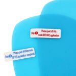 Coche PET espejo retrovisor ventana protectora transparente antivaho impermeable película de protección contra la lluvia, For ROEWE RX8 - Imagen 3