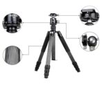 BEXIN W324C M44 Trípode de fibra de carbono Cámara de disparo estable para cámara de punto de video Dslr - Imagen 3