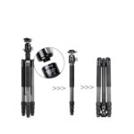 BEXIN W324C M44 Trípode de fibra de carbono Cámara de disparo estable para cámara de punto de video Dslr - Imagen 4