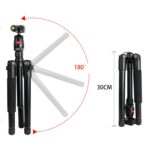 BEXIN MS12 Trípodes de cabeza esférica para cámara liviana portátil Soporte para cámara digital SLR DSLR - Imagen 3
