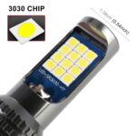 2 PCS DC12-24V / 8.6W Luces antiniebla para automóvil con 24LED SMD-3030 y corriente constante, paquete de bolsa, H11 / H8 - Imagen 5