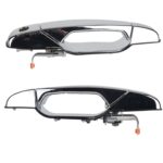 2 piezas de manija exterior de puerta delantera de coche 25960525/6 para Chevrolet / GMC