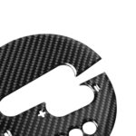 Panel de cambio de marchas de fibra de carbono para coche, pegatina decorativa para Nissan 370Z Z34 2009-, Gear Shift Panel Left Drive - Imagen 3