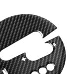 Panel de cambio de marchas de fibra de carbono para coche, pegatina decorativa para Nissan 370Z Z34 2009-, Gear Shift Panel Right Drive - Imagen 3