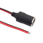 3360 12-24V 10A DIY Cargador de encendedor de cigarrillos soldado Enchufe hembra, 30cm - Imagen 2